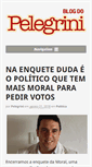 Mobile Screenshot of pelegrini.org